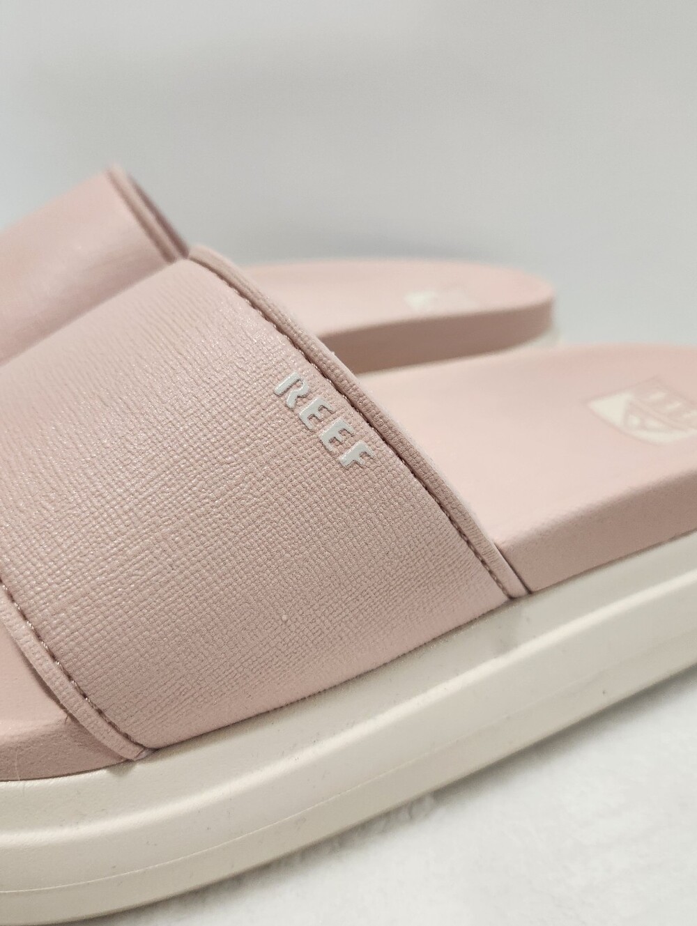 Reef Light Pink Cameo Rose Platform Cushion Bondi Bay Slide Sandals Womens 7 - Picture 6 of 12